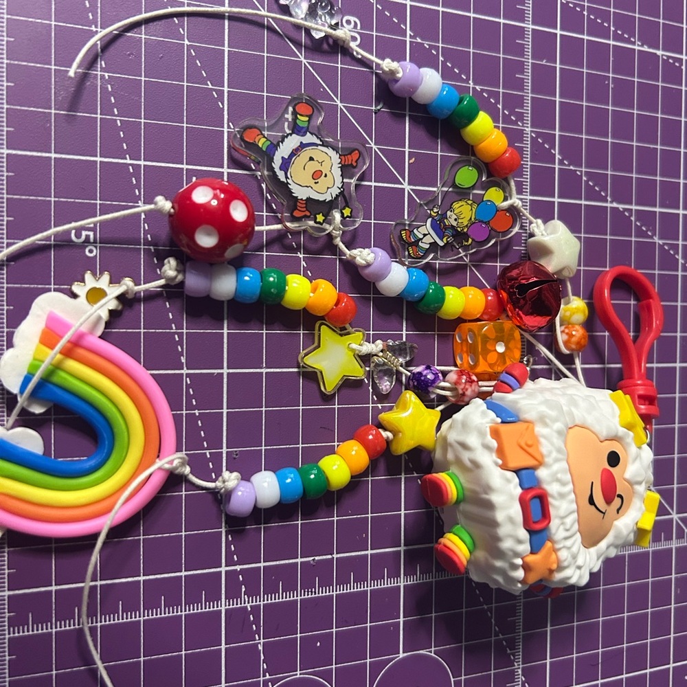 Rainbow Brite Twink(le) Bag Charm/Key Chain.